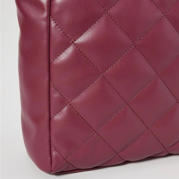 The Drop Bella Small Tote Bagtote-handbag - Rhubarb - Picture 5 of 10